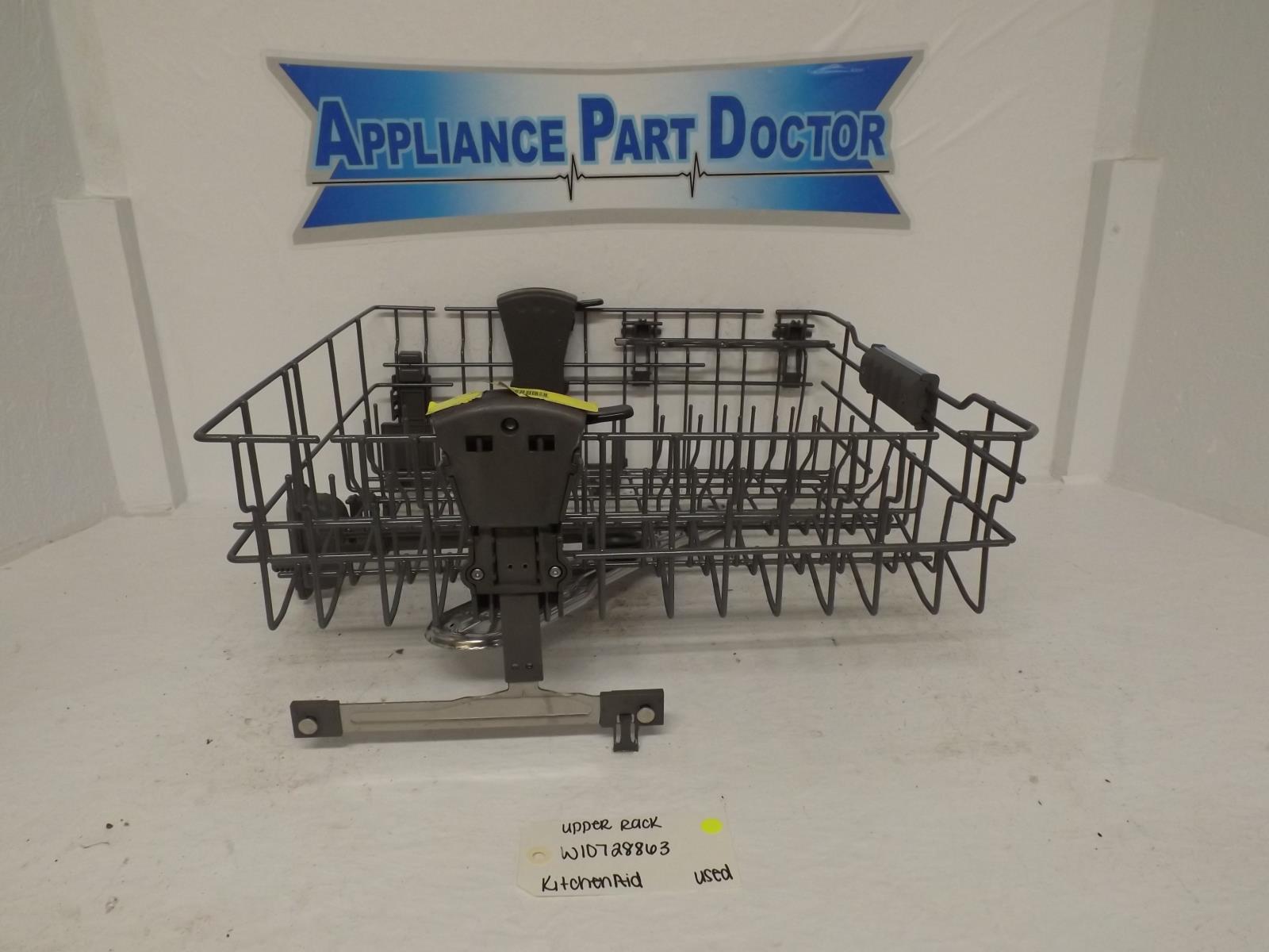 KitchenAid Dishwasher W10728863 Upper Rack Used KitchenAid Dishwasher W10728863 Upper Rack Used